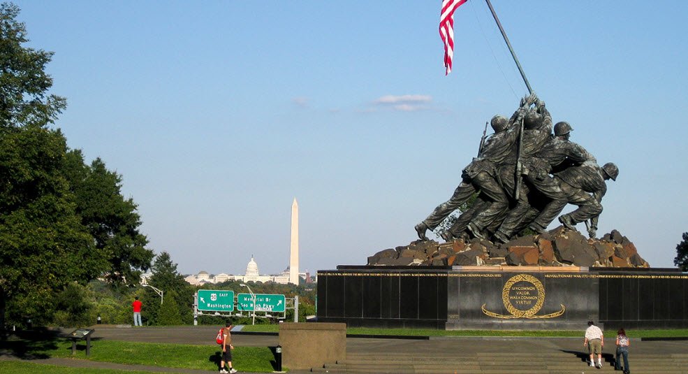 US Marine Corps War Memorial, Virginia, USA